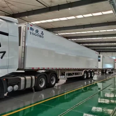 3 Axle ශීත කළ අර්ධ{1}}ටේලර්